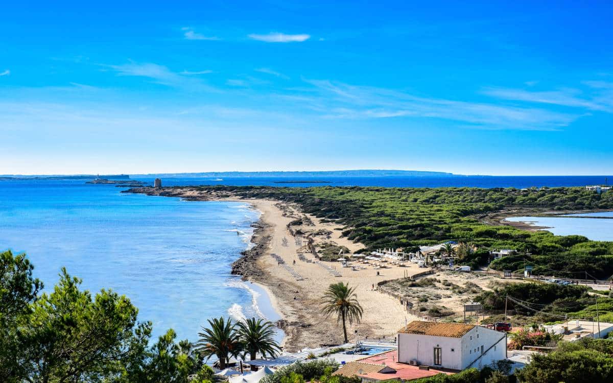 Playa Es Caballet, en Ibiza