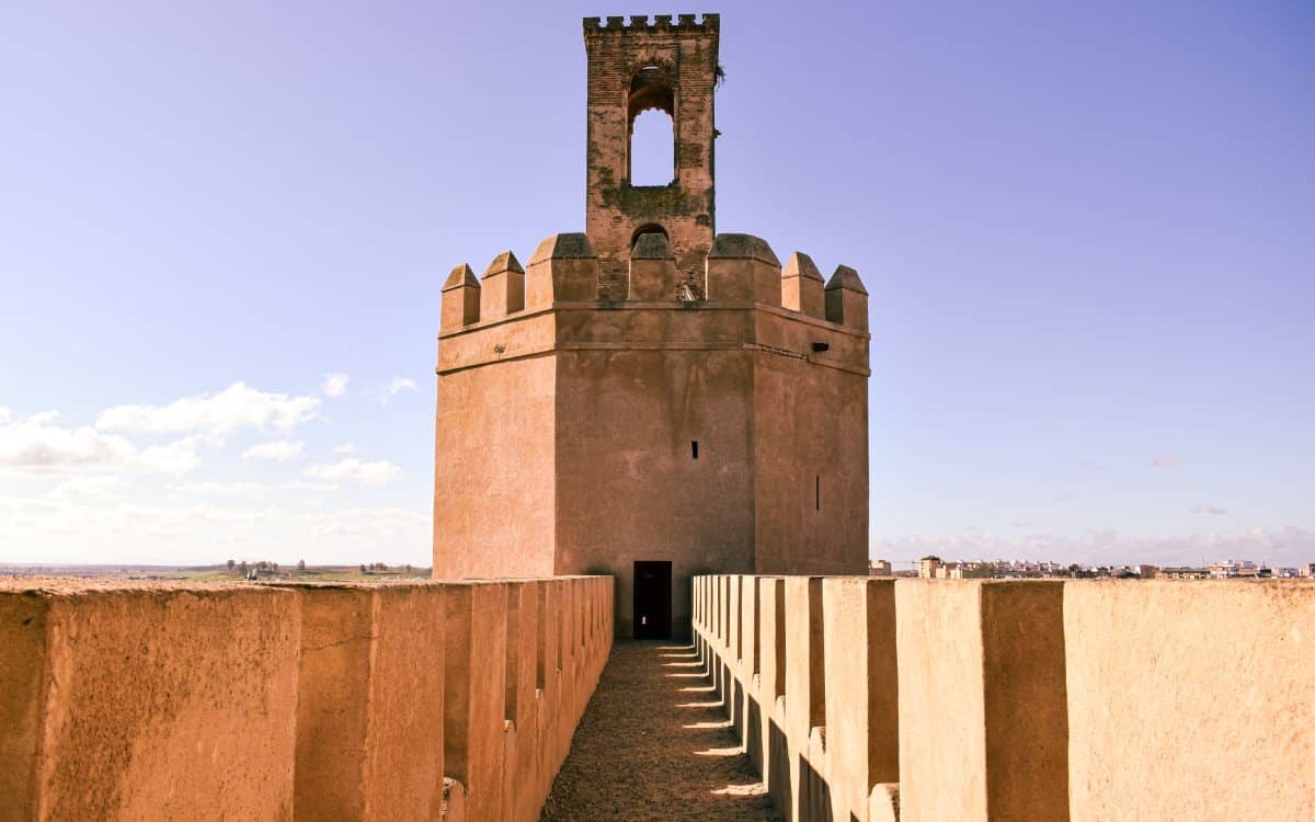 La Torre de Espantaperros, conectada a la Muralla Abaluartada de Badajoz