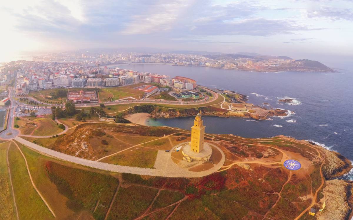 Torre de Hércules en A Coruña