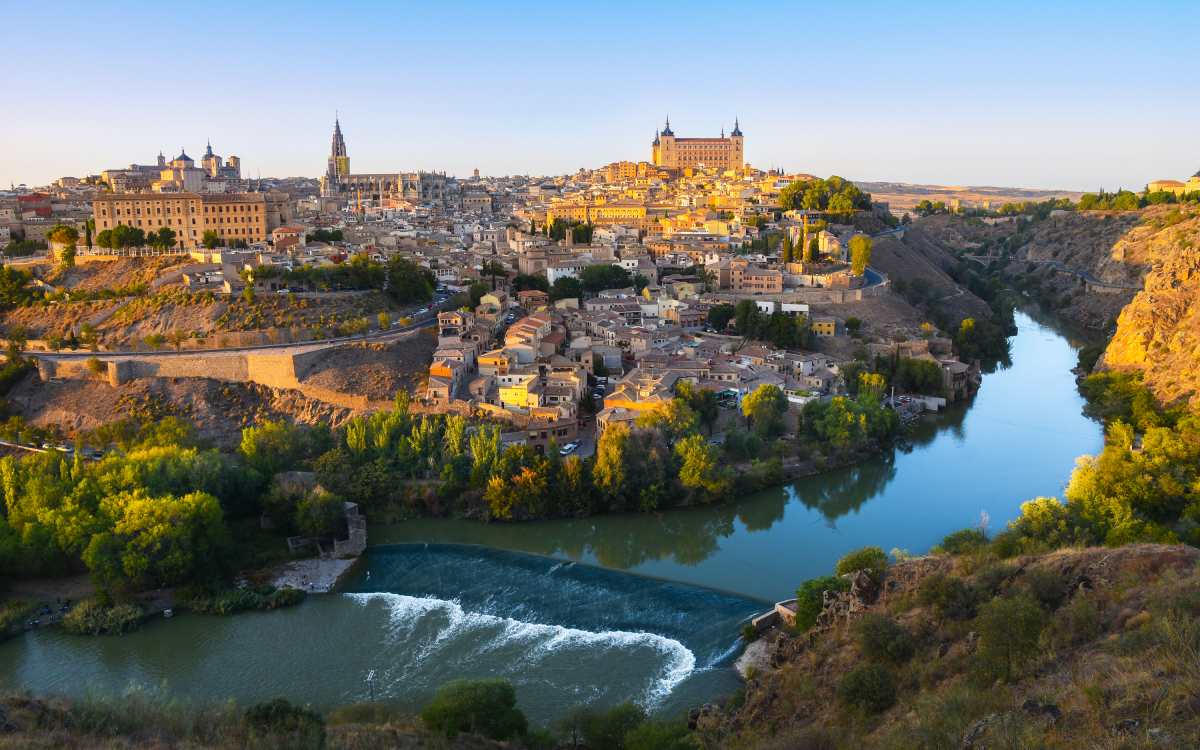 Vistas de Toledo desde el Mirador del Valle