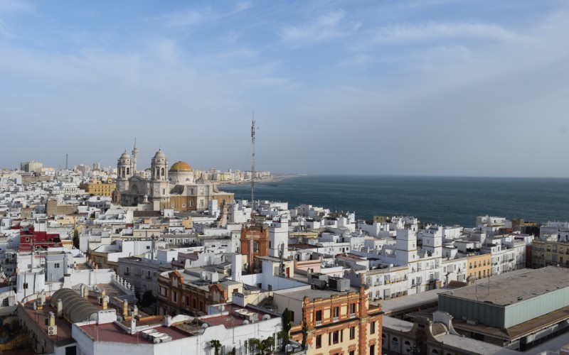 Vistas de la ciudad de Cádiz