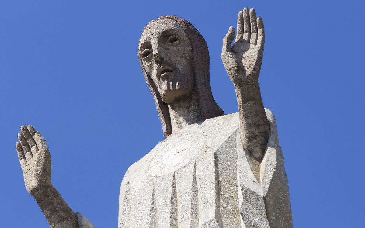 El Cristo más alto de España