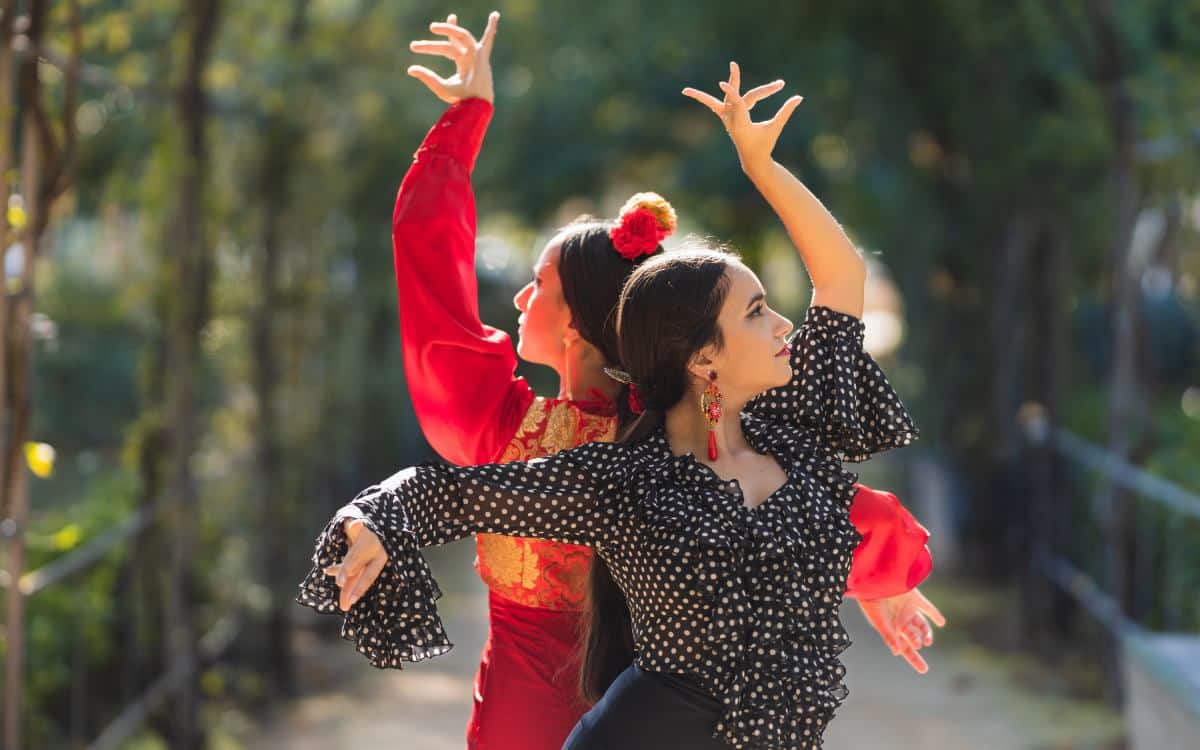 Bailarinas de flamenco