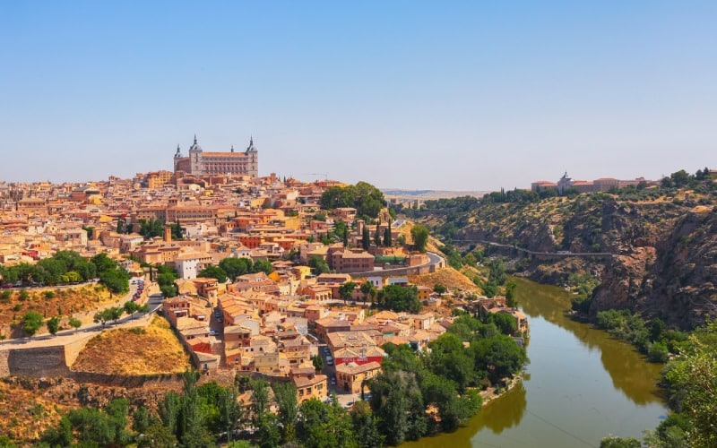 La propia Toledo es uno de los lugares más calurosos de España