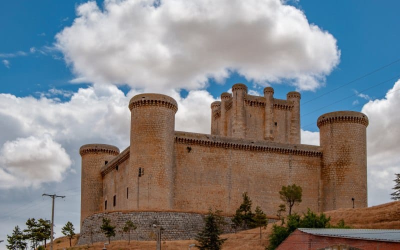 Castillo de Torrelobatón, provincia Valladolid