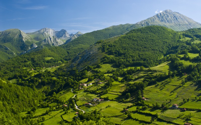 Valle de Quirós, en Asturias