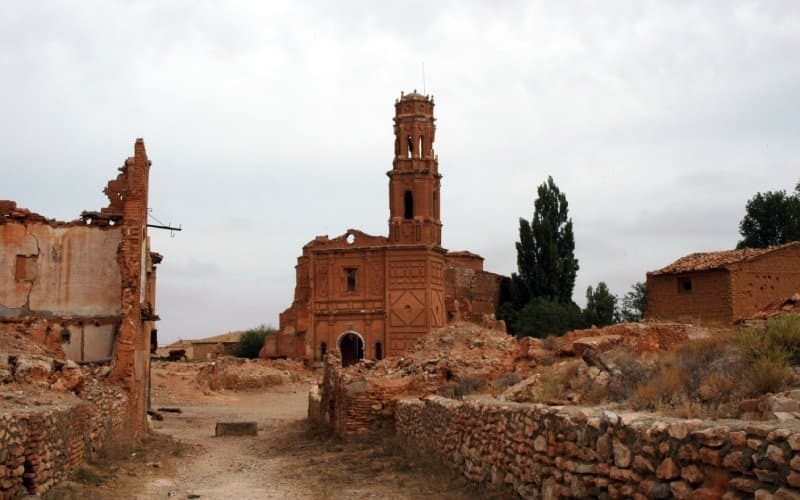 Ruinas de Belchite, Aragón